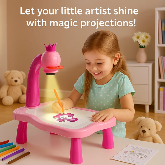 “Table Projector Art Drawing Desk Toy”