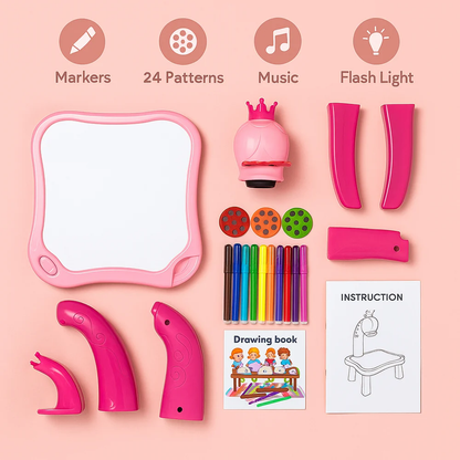 “Table Projector Art Drawing Desk Toy”